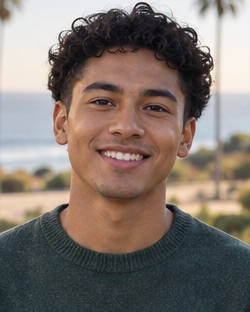 Fictional placeholder portrait for Jordan Kim
